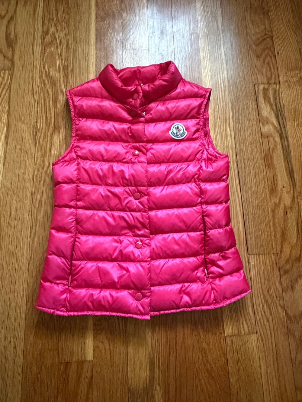 Moncler girls  Liane Packable Down Vest size 8